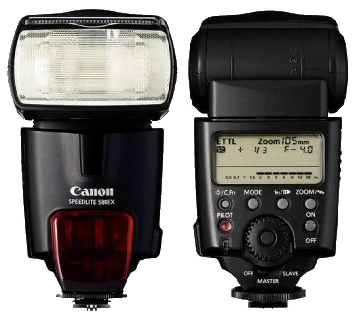 Замена цепи питания Canon Speedlite 580EX II