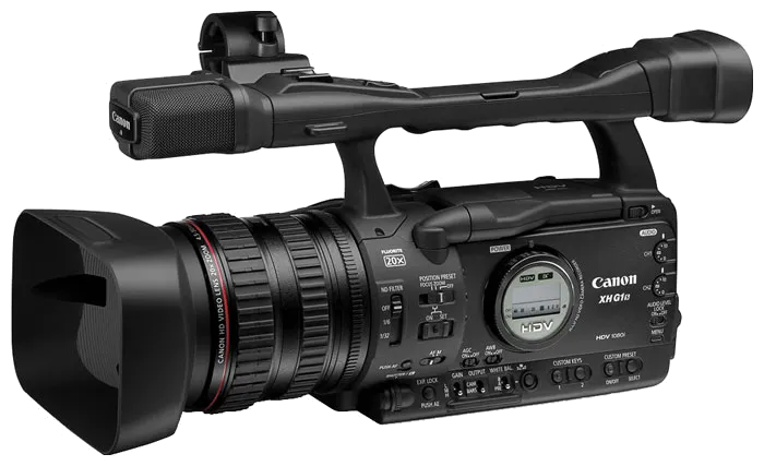 Замена шлейфа фокусировки Canon XH G1S