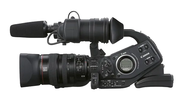 Замена шлейфа фокусировки Canon XL H1S