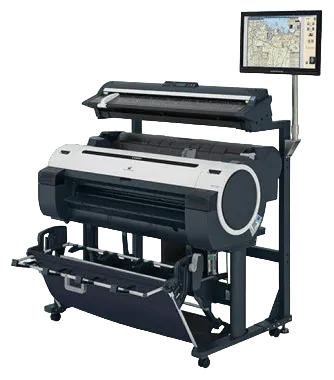 Замена каретки Canon imagePROGRAF IPF770 MFP M40 Solution