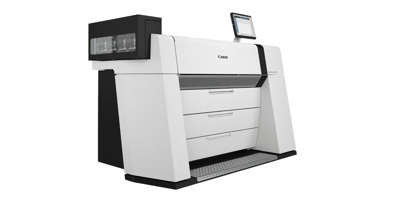 Замена каретки Canon ColorWave 9000